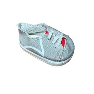 American Girl Truly Me Game On Outfit Replacement Shoe Sneaker Grey Red